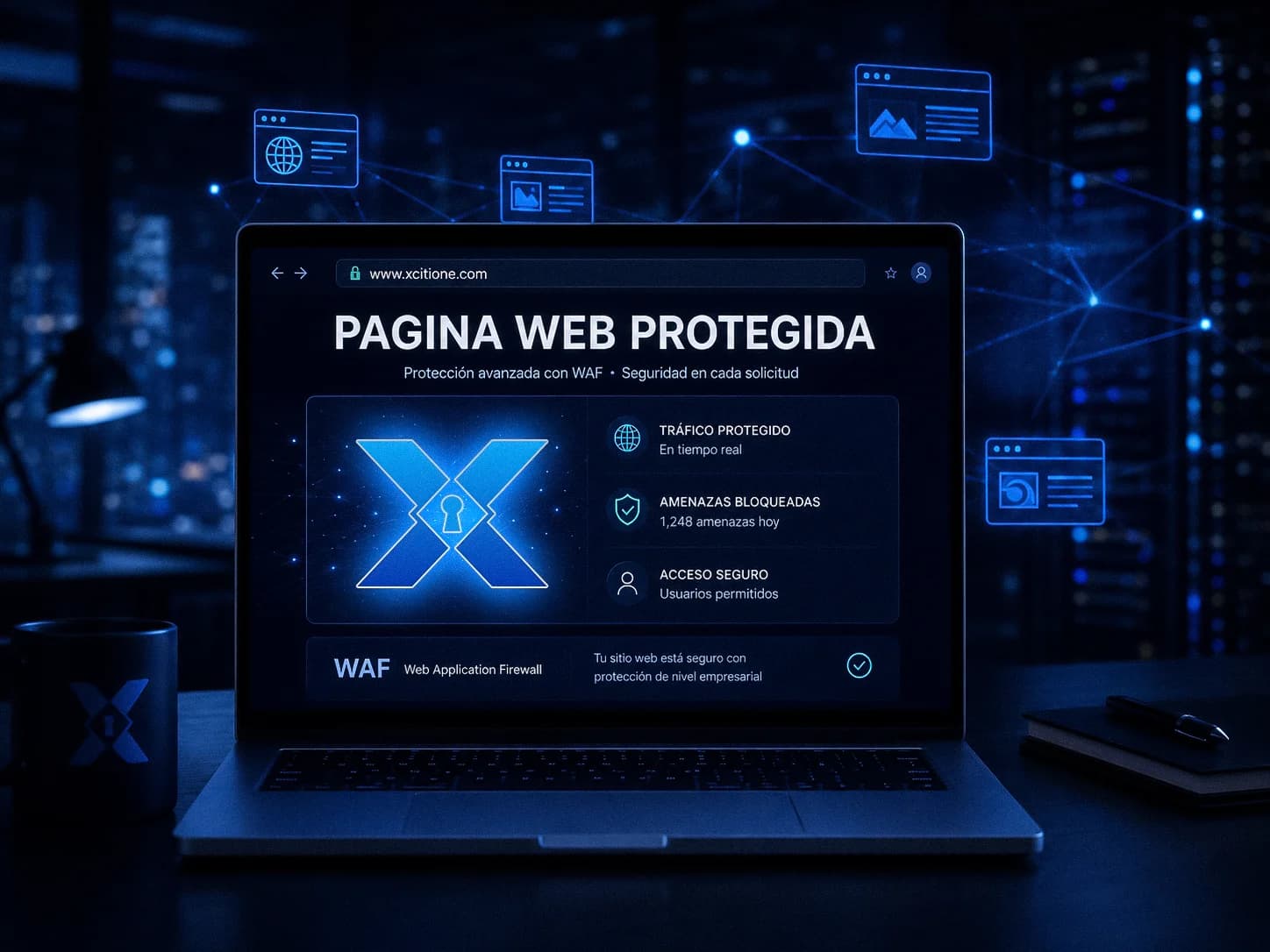 Xcitione CWatch — protección web WAF